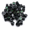 Picture of Xiaoyztan 50 Pcs 160Ohm Passive Electronic Buzzers 3-5V DC 2-Terminal Mini Loudspeakers for Small Household Applicances