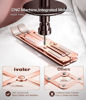 Picture of Laptop Stand, iVoler Laptop Holder Riser Computer Tablet Stand, 6 Angles Adjustable Aluminum Ergonomic Foldable Portable Desktop Holder Compatible with MacBook,iPad, HP, Dell10-15.6” Rose Gold