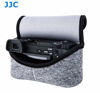 Picture of JJC Grey Ultra Light Neoprene Camera Case for Sony a6600 a6500 a6400 a6300 a6100 a6000 a5100 +18-55mm/E 50mm F1.8 Lens, Pouch Bag for Fuji X-T30 X-T20 X-T10 +16-50mm, Canon PowerShot SX530 SX540 G3X