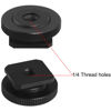 Picture of LUORNG 2PCS Hot Cold Shoe Bracket Holder Extension Flash Head Phone Holder 5/8 Male to 1/4 Female Single Tier 1/4 Male Adapter Screw Aluminium Alloy SLR Camera Universal for Lights Travel Tripods