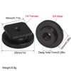Picture of LUORNG 2PCS Hot Cold Shoe Bracket Holder Extension Flash Head Phone Holder 5/8 Male to 1/4 Female Single Tier 1/4 Male Adapter Screw Aluminium Alloy SLR Camera Universal for Lights Travel Tripods