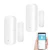 Picture of WiFi Door Sensor Window Detector: Smart Magnetic Door Open Detector with App Alerts, Wireless Home Security Contact Sensor, Tuya App Remote Control, Compatible with Alexa Google Assistant (2-Pack)