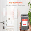Picture of WiFi Door Sensor Window Detector: Smart Magnetic Door Open Detector with App Alerts, Wireless Home Security Contact Sensor, Tuya App Remote Control, Compatible with Alexa Google Assistant (2-Pack)