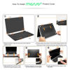 Picture of MOSISO Compatible with MacBook Pro 13 inch Case M2 2024, 2023, 2022-2016 A2338 M1 A2251 A2289 A2159 A1989 A1708 A1706 with/Without Touch Bar, Plastic Hard Shell Case Cover, Midnight Green