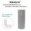 Picture of EMAQUIN Wall Mount Bracket for Sonos Roam 2/Sonos Roam/Sonos Roam SL(Drill Free,Sturdy Metal,Enduring Paint Finish,Easy Install on The Wall,Compatible with Sonos Roam/Roam 2 and Sonos Roam SL,White)
