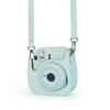 Picture of Riosin Instant Mini 12 Protective Camera Case for Fujifilm Instax Mini 12/11,Premium PU Leather Camera Bag Cover with Pocket and Removable&Adjustable Strap (Mint Green)