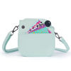 Picture of Riosin Instant Mini 12 Protective Camera Case for Fujifilm Instax Mini 12/11,Premium PU Leather Camera Bag Cover with Pocket and Removable&Adjustable Strap (Mint Green)