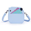 Picture of Riosin Instant Mini 12 Protective Camera Case for Fujifilm Instax Mini 12/11,Premium PU Leather Camera Bag Cover with Pocket and Removable&Adjustable Strap (Pastel Blue)