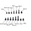 Picture of Eowpower 300 Pieces Laptop Notebook Computer Screws Replacement Kit for HP IBM Dell Sony Acer Asus Lenovo Toshiba Gateway Samsung