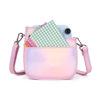 Picture of Riosin Instant Mini 12 Protective Camera Case for Fujifilm Instax Mini 12/11,Premium PU Leather Camera Bag Cover with Pocket and Removable&Adjustable Strap (Magic Pink)
