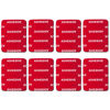 Picture of VIIMAKE 8pcs 3M Sticky Adhesive Pads,for GoPro Curved Flat Helmet Base Mount,Double Side Adhesive Tapes Replacement Kits for GoPro Hero 10, 9, 8, 7,6,Action Camera,Dashcams (Curved Mount Pads)