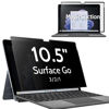Picture of Peslv Privacy Screen for 10.5 Inch Surface Go 3/2/1, MagicSuction™ Removable Anti Spy Black Protector, Glare Blue Light Filter for Microsoft Laptop Computer Monitor