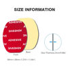 Picture of VIIMAKE 8pcs 3M Sticky Adhesive Pads,for Gopro Curved Flat Helmet Base Mount,Double Side Adhesive Tapes Replacement Kits for GoPro Hero 10, 9, 8, 7,6,Action Camera,Dashcams (Flat Mount Pads)