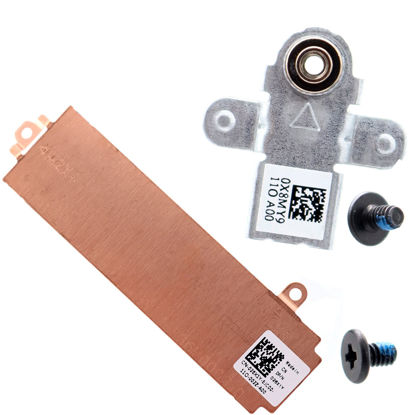 Picture of Deal4GO M.2 2280 SSD Heatsink Thermal Shield 26X1Y 026X1Y w/Support Bracket X8MY9 0X8MY9 for Dell G15 5510 5511 5515 5520 5521 5525