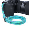Picture of Hargedis Camera Wrist Strap, Hand-Woven Paracord Camera Hand Strap High-end and Secure Universal Adjustable, Suitable for Canon Sony Nikon Panasonic Fujifilm Olympus (Blue)