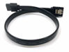 Picture of Micro Connectors F03-03MSSB 12" Sata III 6 GB/S Straight Cable with Locking Latch - Black