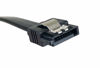 Picture of Micro Connectors F03-03MSSB 12" Sata III 6 GB/S Straight Cable with Locking Latch - Black