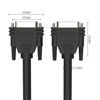 Picture of Jienk 10ft 28AWG DB15 RS232 15 Pin Serial Extension Cable, Female to Female 15-Pin Gold Plated Connecter Straight Through Cord