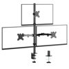 Picture of UPGRAVITY Triple Monitor Desk Mount for 17 to 32 inch Screens,Each Arm Holds up 17.6 lbs,3 Monitor Stand with Tilt,Swivel,Rotate,VESA Mount 75/100x100mm