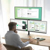 Picture of UPGRAVITY Triple Monitor Desk Mount for 17 to 32 inch Screens,Each Arm Holds up 17.6 lbs,3 Monitor Stand with Tilt,Swivel,Rotate,VESA Mount 75/100x100mm