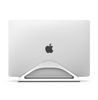 Picture of HumanCentric Vertical Laptop Stand for Desks (Silver) | Adjustable Holder to Dock Apple MacBook, MacBook Pro, and Other Laptops to Organize Work & Home Office