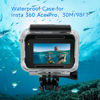 Picture of SHOOT Waterproof Housing Case for Insta 360 Ace Pro Diving Protective Underwater Shell with Quick Release Bracket & Thumbscrew Accessories
