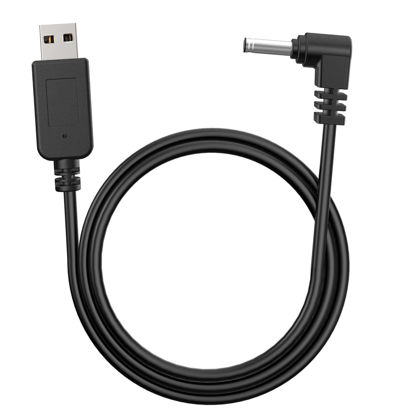 Picture of Jsvecip Radar Detector Cable, USB to DC3.5 Plug Cable,for Cobra Whistler Escort Valentine One Uniden Beltronics Radar Detector,Replacement Power Cable for Radar Detectors (DC3.5-6.56ft)