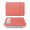 Picture of MOSISO Laptop Sleeve Bag Compatible with MacBook Air/Pro, 13-13.3 inch Notebook, Compatible with MacBook Pro 14 inch M3 M2 M1 Chip Pro Max 2024-2021, Polyester Vertical Case with Pocket, Coral