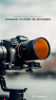 Picture of Freewell Magnetic Quick Swap System 58mm Blue Streak Anamorphic Effect Filter
