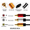 Picture of YOTETION RCA to HDMI Cable 6FT, AV to HDMI Adapter, Composite to HDMI, Support 1080P, PAL/NTSC Compatible with WII/WII U/PS one/PS2/PS3/STB/Xbox/VHS/VCR/Blue-Ray DVD ect