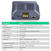 Picture of XLTTYWL Starlink V3 Poe Injector, 200W 5 in 1 GigE Passive & ESD Protection Gen 3 Starlink 12v with USB & Type-C Power Output and DC Step UP Converter DC 9-36V/200W for Starlink Gen 3 Dishy (Grey)