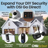 Picture of OSI Alarm System for Home Security (Gen 2)11 piece. DIY, Touch Screen, Motion Detection, Contact sensors, Wireless Siren, Remotes, Phone App, Compatible with Alexa, Continuous Updates,NO Monthly Fees