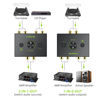 Picture of LiNKFOR R/L Stereo Audio Switch 2 in 1 Out R/L Stereo Audio Switch 1 in 2 Out Stereo Audio Splitter with Mute Button and No External Power Required