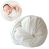 Picture of Zeroest Newborn Photography Stretch Wrap Boy Girl Baby Wraps Photography Props Baby Photo Prop Stretch Blanket for baby (White)