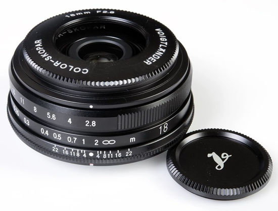 Picture of Voigtländer Voigtlander Fujifim X 18mm F2.8 Color-Skopar Black