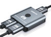Picture of SGEYR HDMI Switch, 8K HDMI Switcher 2 in 1 Out,HDMI 2.1 Switch Selector,Aluminum HDMI 2.1 Splitter Bi-Directional Ultra HD, Support 8K@60Hz,48Gbps, Compatible with PS5/4,Xbox,Roku（Grey）