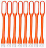 Picture of Kyfreshpower Flexible Mini USB LED Lamp Light Portable Night Light Compatible for Power Bank, Laptop, Notebook, Reading, Computer Keyboard USB Reading Light (8pcs, Orange)