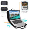 Picture of BUG 13-14 Inch Laptop Case Hard Shell, Protective Laptop Carrying Case with Stand for Heat Dissipation
