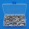 Picture of Raogoodcx 50 Sets M6 Square Hole Hardware Cage Nuts & Mounting Screws Washers for Server Rack and Cabinet (M6 X 16mm)(Screw+Washer+cage nut)