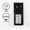 Picture of (2-Pack) 7.5V 1800mAh HNN9628A Replacement Battery Pack for Motorola GP300, GTX800, CP450, PTX600, PRO3150, P080, P040, MTX638, LTS2000, LCS2000, GTX900, GP88S, GP88, GP600, GP308, CP250, HNN9628B