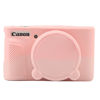 Picture of SX740 Camera Case, SX740 Camera Cover Silicone Sleeve Protective Case, Anti-Scratch Soft Camera Body Skin for Canon PowerShot SX740/SX730 HS Digital Camera,Pink Rose