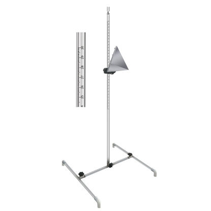 Picture of ADAS Calibration Tool Kit Fit for Honda Toyota Kia Ford ADAS Radar Aiming Calibration Tool,Post with 0-30 Centimeter Scale,Corner Reflector Target with Billet Aluminum Stand