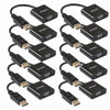 Picture of Anbear DisplayPort to VGA Adapter, Display Port to VGA Converter Gold Plated (Male to Female) for DisplayPort Enabled Desktops and Laptops to VGA Converter Connect Displays… (10Pack, DP)