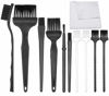 Picture of 11 in 1 Anti Static Brushes Set with Microfiber Cleaning Cloth, Small Portable Plastic Handle Nylon Cleaning Brush Kit for Computer PC Keyboard Laptop Screen Electronics Camera Lens Phone Car