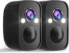Picture of Rraycom 2Pack Security Cameras Wireless Outdoor, 5MP Battery Powered Cameras for Home Security with AI Motion Detection, Color Night Vision, 2-Way Talk, IP65, SD/Cloud, Compatible with Alexa