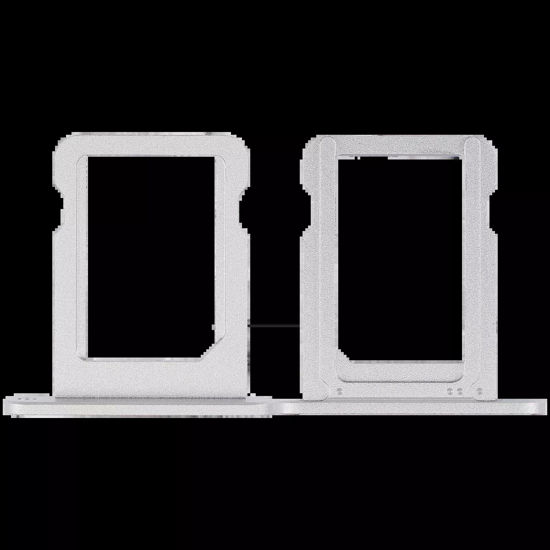 Picture of Sim Card Tray Card Holder Slot Replacement Compatible with iPad 10 2022 (Silver)