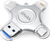 Picture of 【1T B App*le Certified】 iDiskk 1T Photo Memory Stick for iPhone USB Flash Drive for USB-C iPad Android, Samsung USB for iPhone 16/15/14/13/13 pro/12/12 pro/12 mini/11/11/Pro/XR/X, Photo Stick for PC