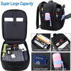 Picture of Extra Large Backpack for Men, Travel Laptop Backpack 17.3 Inch Anti Theft Water Resistant Business Backpack Carry On Backpack with USB Charging Port, TSA Big Backpack Durable Daypack Laptop Bag,Black