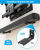 Picture of HOME VISION TV Wall Mount for 32-65 Inch TV with Soundbar Bracket, Full Motion TV Mount with Articulating Dual Arms, Swivel and Tilt, TV Bracket Fits 8" 12" 16" Stud, Max VESA 400X400mm, Up to 132lbs