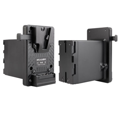 Picture of kocackoo Fully decoded V-Mount Battery to BP-U Series Battery Conversion Adapter Plate for Sony ILME-FX6/FX6VK，PXW-Z190/FS5/Z280/Z190 Camcorders, etc.